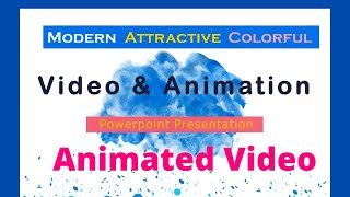 Animated Video Presentation Design : PowerPoint Animation