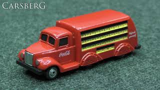 673. 1937 Coca Cola Delivery Bottle Truck 1/87 - Motor City Classics