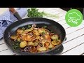 Bratkartoffeln zubereiten | So werden sie IMMER knusprig | aus rohen Kartoffeln | Veggie Wednesday