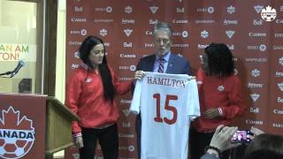 Canada WNT to play England in Hamilton, ON on May 29, 2015
