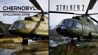 Stalker 2 is indistinguishable from the real Chernobyl Exclusion Zone: Pripyat, Chernobyl NPP