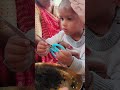 cute baby mundan ceremony viral video shortvideo shorts mundan