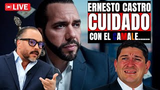 🔴ESCANDALO CAMALEONICO ERNESTO CASTRO PONE FIN AL ANALISTA🔥 ¿QUE PIENSA BUKELE?