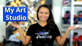 My Journey - Art Studio Tour and Becoming a YouTube Creator