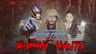 SUPERHERO KETEMU HANTU?! KAPTEN JUSTICE WISATA HORRROR RUMAH HANTU!!! #seram