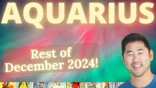 Aquarius - SPEECHLESS ON SO MANY LEVELS-NEVER SEEN A READING LIKE THIS! 🌠 Dec. 23-31 Tarot Horoscope