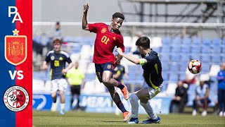 Ebrima Tunkara Spain U15 vs Hong Kong