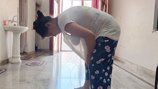 Muskaan routine exercise vlog.✨