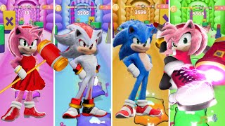 🎤 Sonic Music Battle Royale! 💥 Who Will Survive? | Tiles Hop Extreme Mode