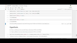 how to conduct a t-test in python