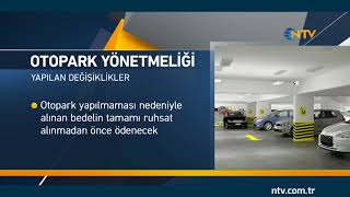 Otopark yönetmeliği değiştirildi. İşte ayrıntılar...