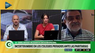 Incertidumbre en los colegios privados ante las paritarias | Entrevista a Daniel Nacusse