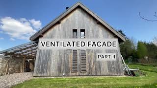 Ventilated facade [PART 2] - INSULATING SILLS, REVEALS, WINDOW EXTERIOR TAPES