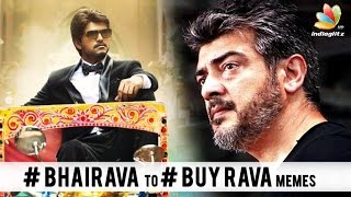 Vijay's 'Bairava' becomes 'BUY RAVA'' for Ajith Fans | Troll Comedy