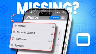 How to Solve Recently Deleted Folder Missing on Photos App on iPhone | Recover Deleted Photos