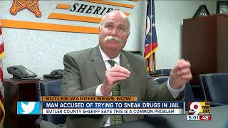 Man accused of sneaking drugs into Butler County jail