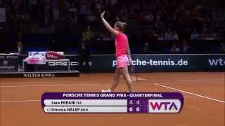 WTA Stoccarda, la Errani eliminata nei quarti