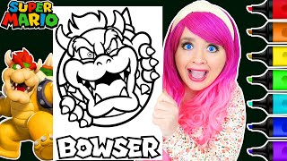 Coloring Bowser Super Mario Coloring Page | Ohuhu Art Markers