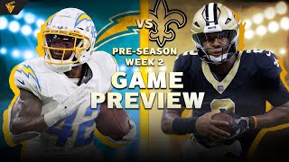 Chargers vs Saints: Game Preview - Week 2 Preseason (2023) | Director's Cut