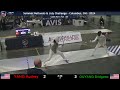 a1 div 1a women s foil semi final yang v ouyang summer nationals 2024