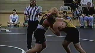 1997 Nebraska High School Wrestling Dual | 189 pounds Chad Colburn, Omaha Burke vs Millard West