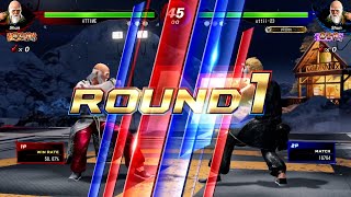 【VFes / VF5us 高段位戦】 爆焔神 舜帝 VS 轟雷神 舜帝