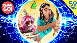 Tigers, Quicksand, Insects + more!⚡️HYPERSPEED REMIX⚡️/// Danny Go! Songs for Kids