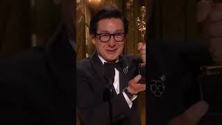 Mom! I just won an Oscar! 🥺♥️ Academy Award Winner Ke Huy Quan Emotional Speech