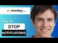 How To Stop Email Notifications On Monday.com | 2026 | Step-By-Step