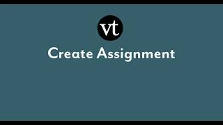 Setting up a VoiceThread Create Assignment