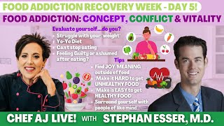 FoodAddictionRecoveryWeek-DAY5 | Food Addiction: Concept, Conflict & Vitality w/ Stephan Esser, MD