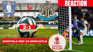 Sheffield Wednesday vs Newcastle 2-1 Live Stream FA Cup Football Match Today Commentary Highlights