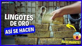 🥇¿Cómo se hace un Lingote de ORO? Proceso paso a paso✨