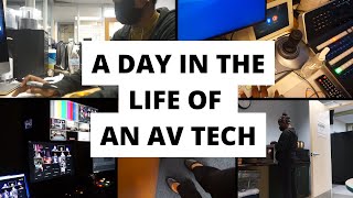 My First Vlog! A Day in the Life of an Av Technician