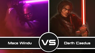 Versus Series: Mace Windu VS. Darth Caedus