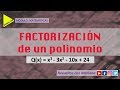 FACTORIZACIÓN de un POLINOMIO usando los métodos de RUFFINI y GAUSS