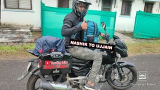 Nashik to Ujjain #nashik #indore #ujjain ##jaipur #bikeride #travelingseller #pulsar150 #chittorgarh