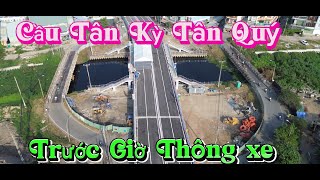 Quá Hoành Tráng Khi Cầu Tân Kỳ Tân Quý Chuẩn Bị Lễ Thông Xe