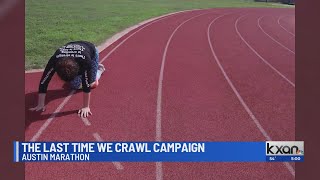 Texas woman crawls half marathon in Austin to highlight need for sexual assault policy reform