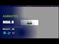 How to Create a Modal in React (Tailwind CSS)