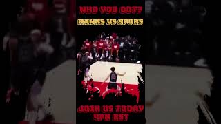 WHO YOU GOT? Dejounte Murray returns home Atl Hawks vs SA Spurs Watch Party.