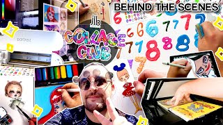 Behind The Scenes - COLLAGE CLUB!