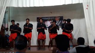 S2 CIVIL Funny Group Dance in Arts Day Celebration-- SN POLY KOTTIYAM