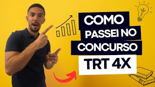 Como Eu Passei No TRT (4 VEZES) | Isaque Concursos