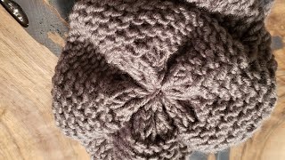 Loom Knit - 4 Peg Crown Decrease