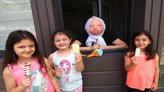 Kids pretend Play In Real Life Ice Cream Shop, fun kid video