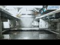 systron es1 vertical seaming u0026 grinding machine with automated robot loading