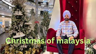 Christmas of malaysia , decoration ,santa , bells ,Malaysia vlog #7