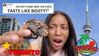Eating at the WORST Reviewed Restaurant In My City (TORONTO)