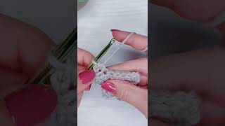 How to Increase and Decrease Half Double Crochet Left Handed #crochet